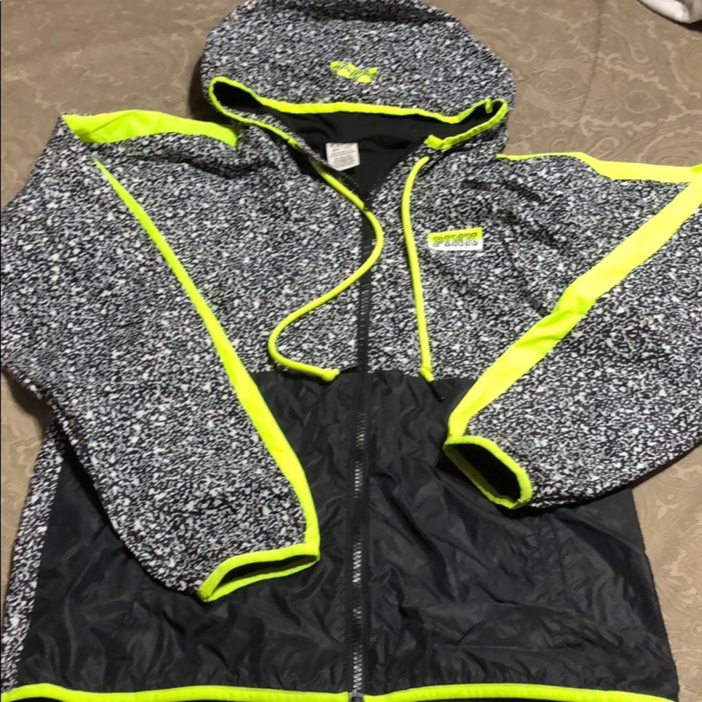 Victoria Secret pink windbreaker size XS-S